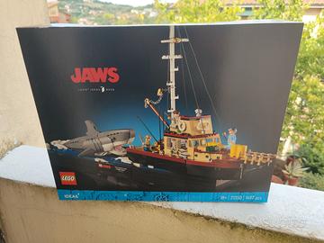 LEGO Ideas 21350 Lo Squalo Jaws Orca Usato come nu