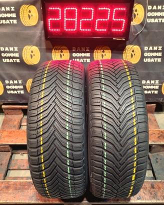 2 GOMME 195 55 16 MICHELIN 4 STAGIONI 80%