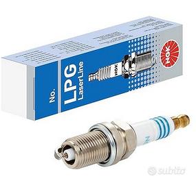 4X NGK CANDELA ACCENSIONE "LPG LASER LINE 1 1496"