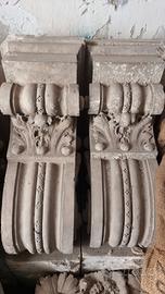 blocchi pietre e cornicioni