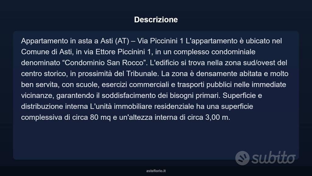 Appartamento – Asti - Vista 4
