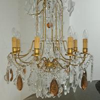 Splendido Lampadario Antico Stile Luigi XV