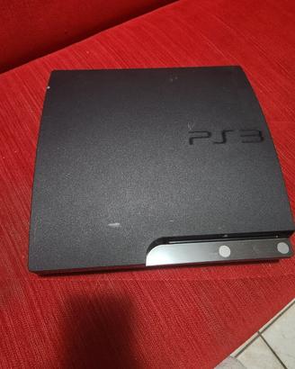 ps3slimusata+joystik 3+filo alimentatore corrente 