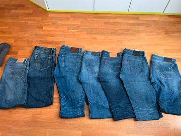 Jeans lunghi e corti vari marchi