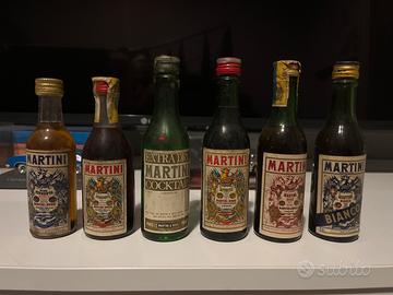 Set 6 Martini mignon anni ‘60/‘70/‘80