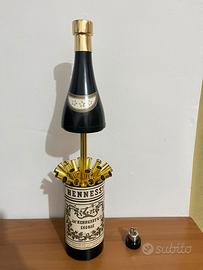 BOTTIGLIA VINTAGE ANNI 70 Portasigarette accendino