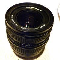 Obiettivo Sigma 18-50 mm f3.5 - 5.6 DC attacco SA