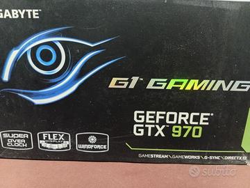 Scheda video geforce Gtx 970 g1 gaming  (gigabyte)