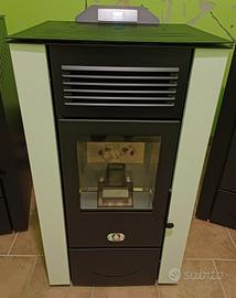 stufa a pellet 15 kw canalizzata