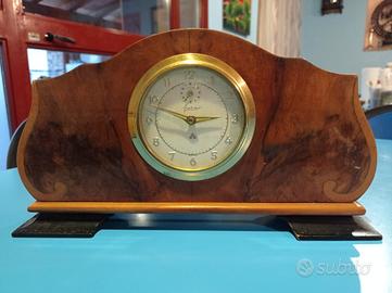 sveglia vintage in radica 