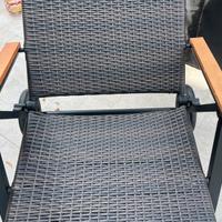 Lettini in rattan belavi