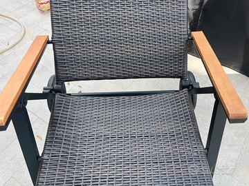 Lettini in rattan belavi