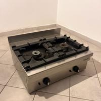 Piano cottura professionale GIORIK a 2 fuochi