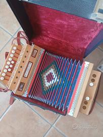 Organetto due bassi della noce