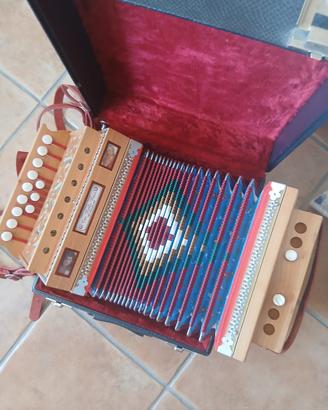 Organetto due bassi della noce