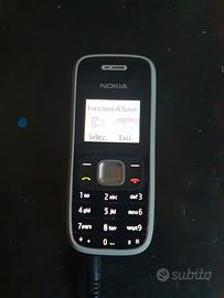 Nokia 1209 funzionante + carica batterie originale