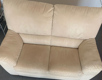 Due divani Alcantara Natuzzi