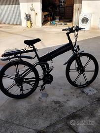Bici elettrica samebike pieghevole