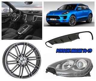 Porsche Macan frontale paraurti fanale airbag 14