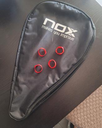 Nox custodia termica e cuatom grip padel racket