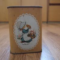 Salvadanaio latta vintage Miss Petticoat