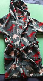 Vestaglia con dinosauri Bimbo/a Little Kids Tg 5/6