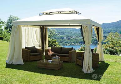 Gazebo 3x4 in alluminio + spedito Italia