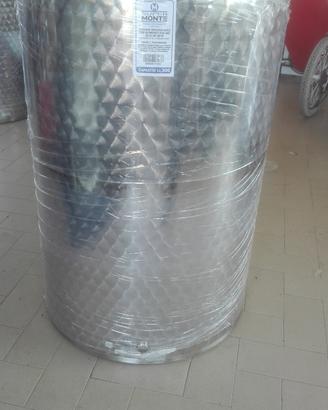 Serbatoio acciaio inox per vino olio miele lt 500