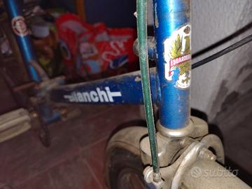 bicicletta Bianchi pieghevole vintage  Graziella