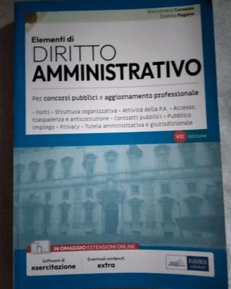 Manuale di diritto amministrativo per concorsi