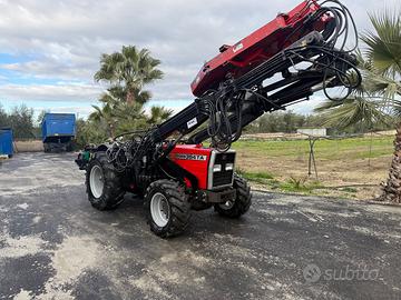 Ferguson 394 turbo con scuotitore