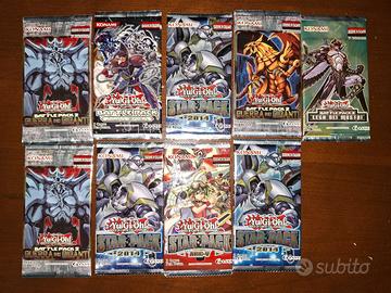 Lotto 9 Bustine Yu-Gi-Oh! Sigillate - Battle Pack