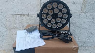 PAR LED WASH 18X12Watt. RGBWA-UV