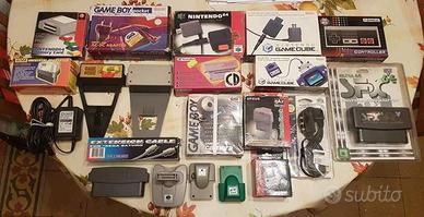 21 Accessori x console Nintendo, Saturn, PS 1 e 2
