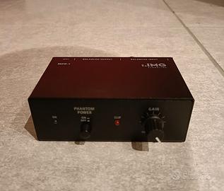 Preamplificatore microfonico IMG Stageline MPR-1