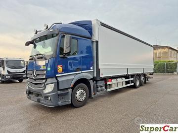 MERCEDES-BENZ ACTROS 2543 centina e sponda caricat
