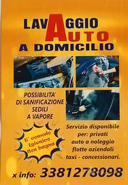 Autolavaggio a domicilio