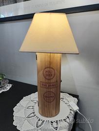 Lampada Artigianale in Legno