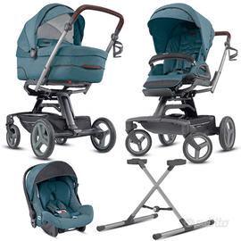 Trio Inglesina Quad Ascott Green + Seggiol Darwin