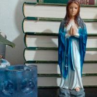 Madonnina in resina di marmo 