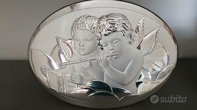 Quadro Angeli in Argento Laminato Argenti
