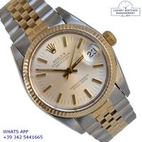 ROLEX Datejust 6827 Data Ladies 31MM silver dial