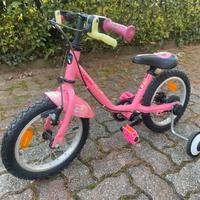 BICI BIMBO BIMBA 14” con rotelle