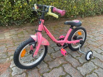 BICI BIMBO BIMBA 14” con rotelle