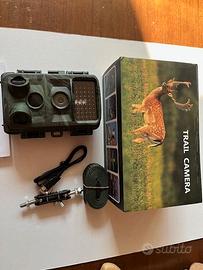 Fototrappola 4k con scheda incorporata nuova