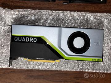 NVIDIA Quadro RTX 5000 16GB GDDR6 - COME NUOVA