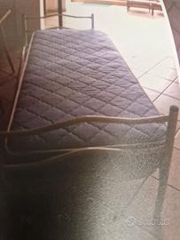 Letto in ferro tubolare