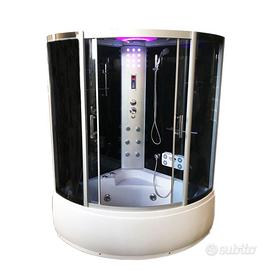 Vasca Doccia idromassaggio 130 x 130 cm Milan