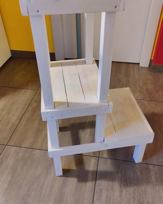 Torre Montessoriana  in Legno Massello