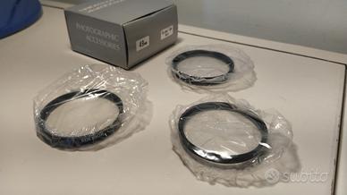 Soligor, tre filtri 49mm close-up +1, +2, +3